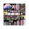 42-Farben Nail Art Kit Komplettset mit LED-Nagellampe für den Heimgebrauch Anfänger Professionelle Maniküre-Werkzeuge mit Gel-Nagellack-Trockner