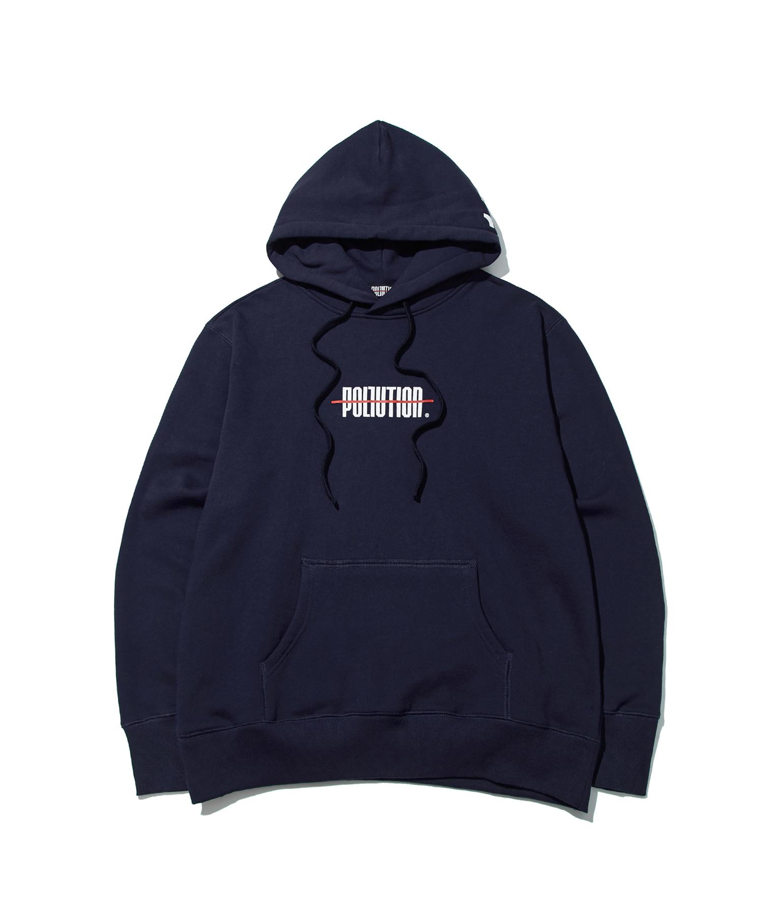 Pollution Logo Pocket Hood M