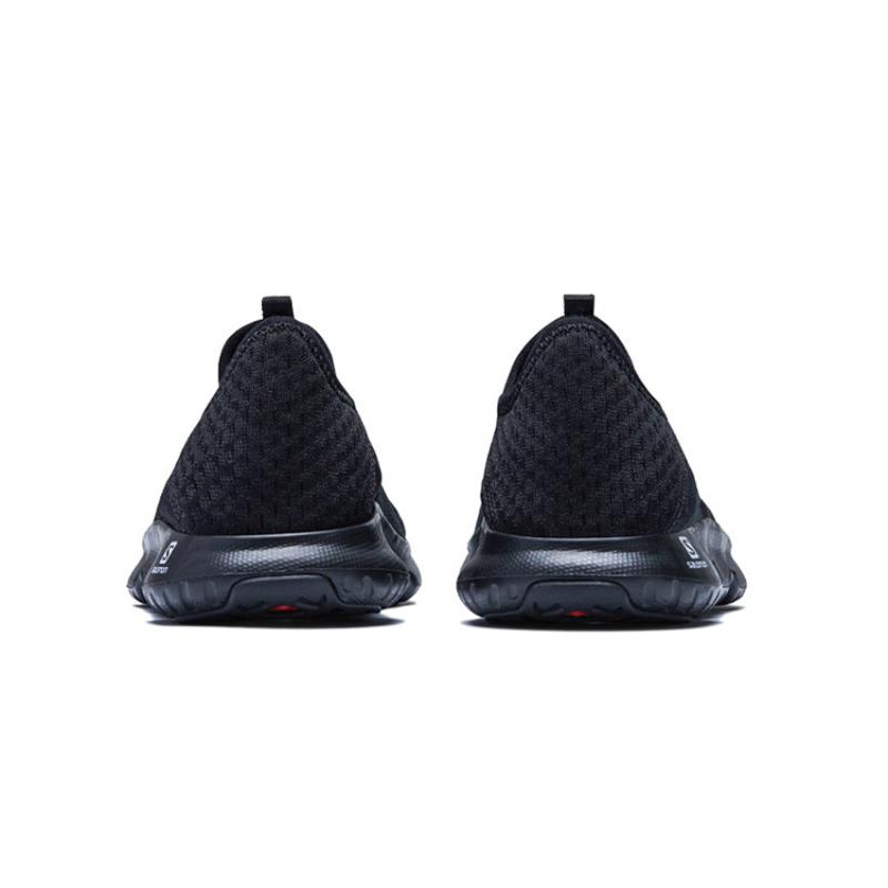 SALOMON Reelax Moc 5.0 W Breathable And Lightweight Low Top Running Shoes Women's Black Sneakers 412784