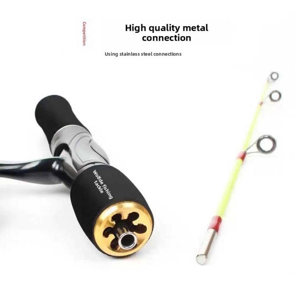 Retractable Ice Fishing Rods Carbon Material Portable Design Ice Fishing Pen Pole 60cm Length 70cm Length Ice Fishing Rod Set
