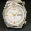 VINTAGE CITIZEN AUTOMATIC 8200 JAPAN MENS WHITE COLOR DIAL WATCH a702751-1 R210-a702751
