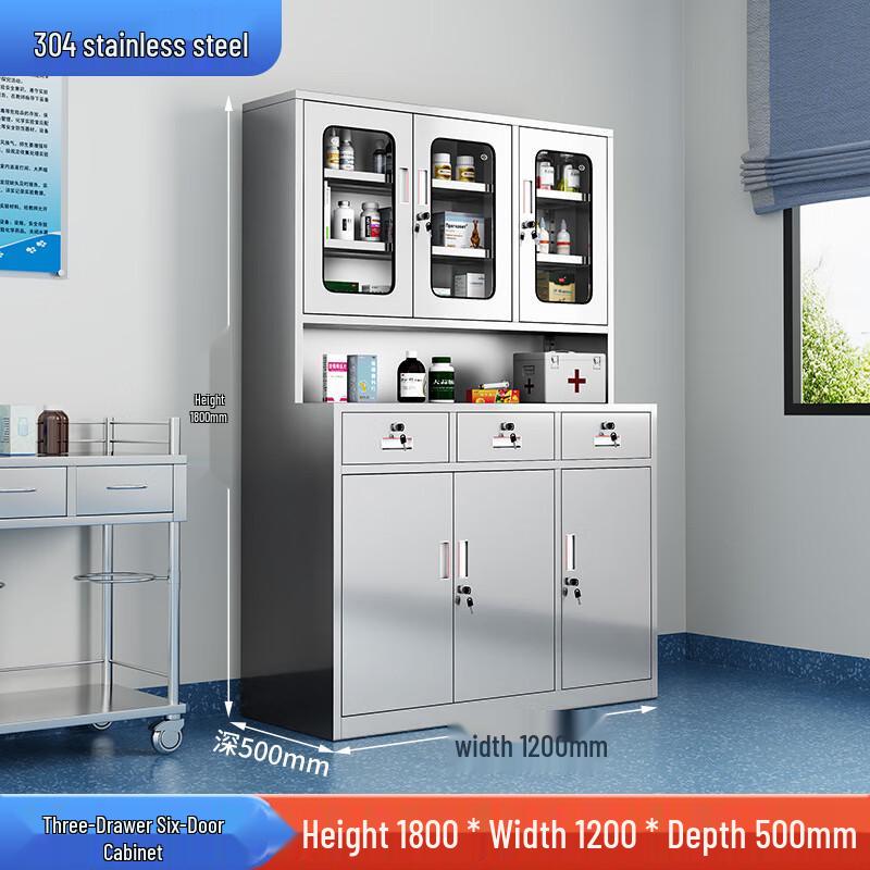 lieve Stainless Steel Medical Storage Cabinet