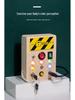 Interactive LED Busy Board: Wooden Educational Toy with Electronic Switches for Kids