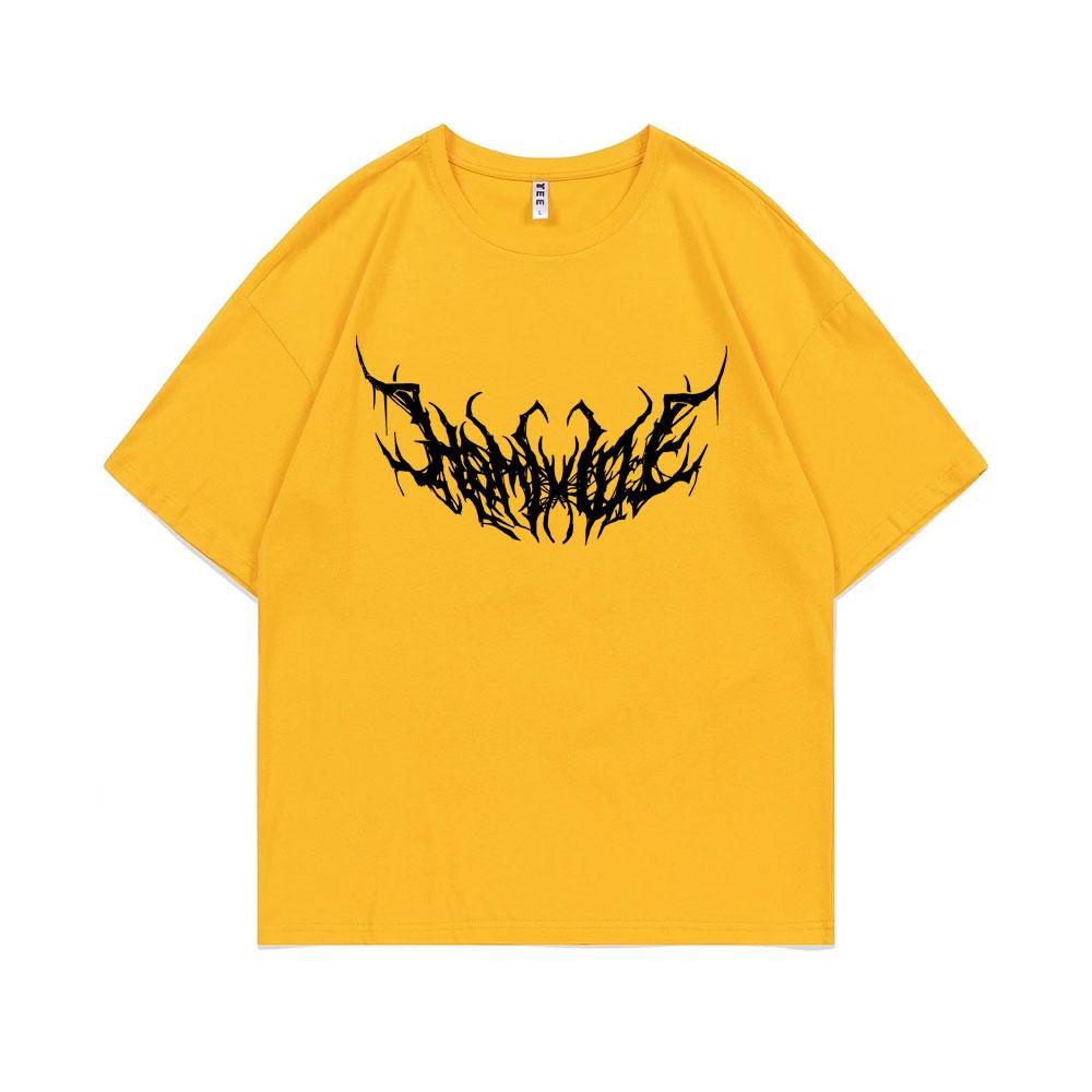 Hip Hop Rapper Playboi Carti Opium Homixide Gang Print T-shirt Men Women Casual Pure Cotton Tshirt Male Fashion Loose T Shirts