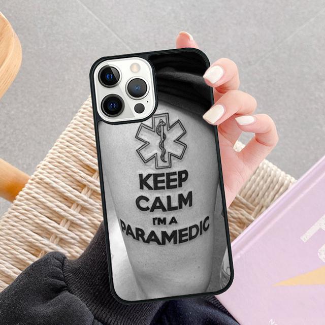 

EMT EMS Medical Rescue Phone Case For Apple Pro Max Plus Coque For iPhone 17 Air 13 12 14 15 16 Cover iPhone 17pro