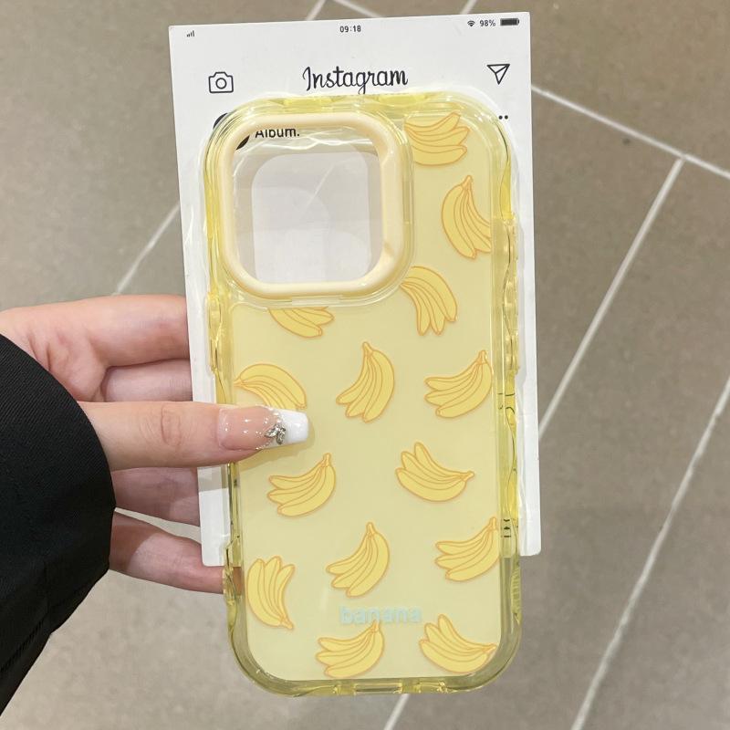 Niedliche Kreative Frucht für Apple 16 Promax Jelly Handyhülle für IPhone 15 Klein Frisch 14 Sturzsicher 13