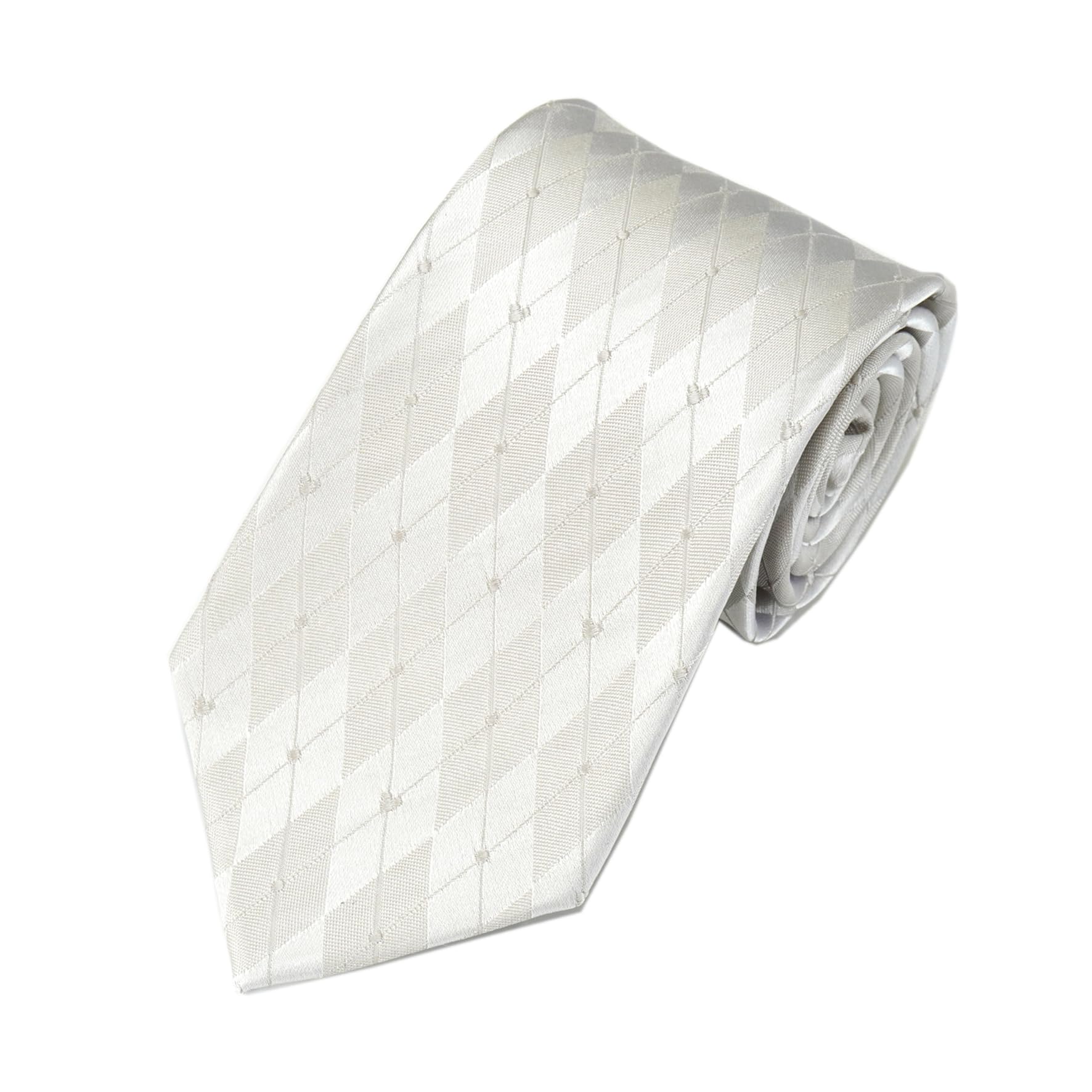 Disney Argyle Formal Tie DN906555 White