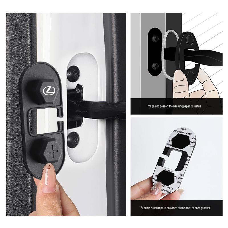 Rustproof Silicone Cover for Lexus Door Stopper (ES260, NX200, RX350, UX300)