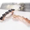 Barrettes en perles de cristal pour femmes, 1 pièce, mode élégante, pince à cheveux pour filles, accessoires pour cheveux