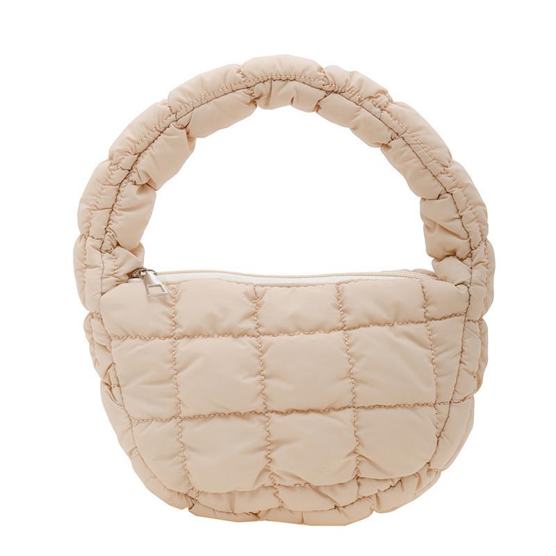 Childrens And Autumn Winter Temperament Portable Simple Texture Girl Cloud Bag