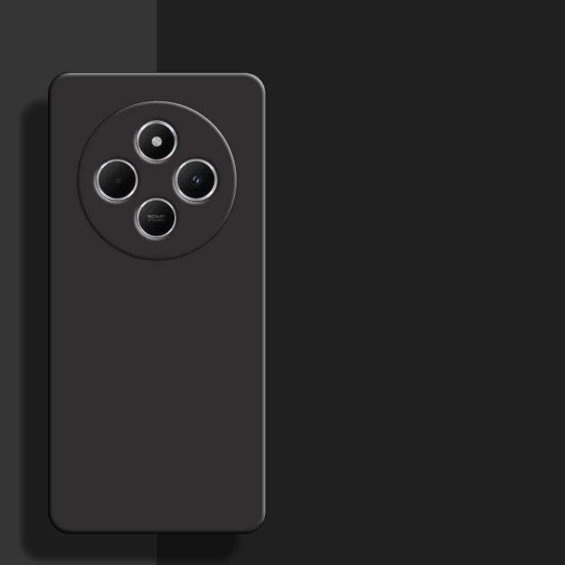 

Для Redmi 14C Чехол Для Xiaomi Redmi 9C 10C 12C 13C 14C 4G Чехол Оригинальный жидкий силиконовый резиновый противоударный бампер для Redmi 14C For Redmi 14C 4G чёрный