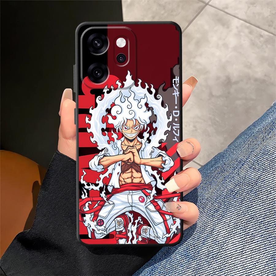 Ones Pieces Luffy Case for Oppo A83 A78 A93 Reno 4F 5 6 7 8 10 11 14 A76 A96 A98 F9 F11 F29 A84 A74 Phone Cover