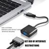 1080P PC Computer USB3.0 To VGA Video Converter VGA Female To USB3.0 Male Adapter for Laptop Top Box Monitor Projector