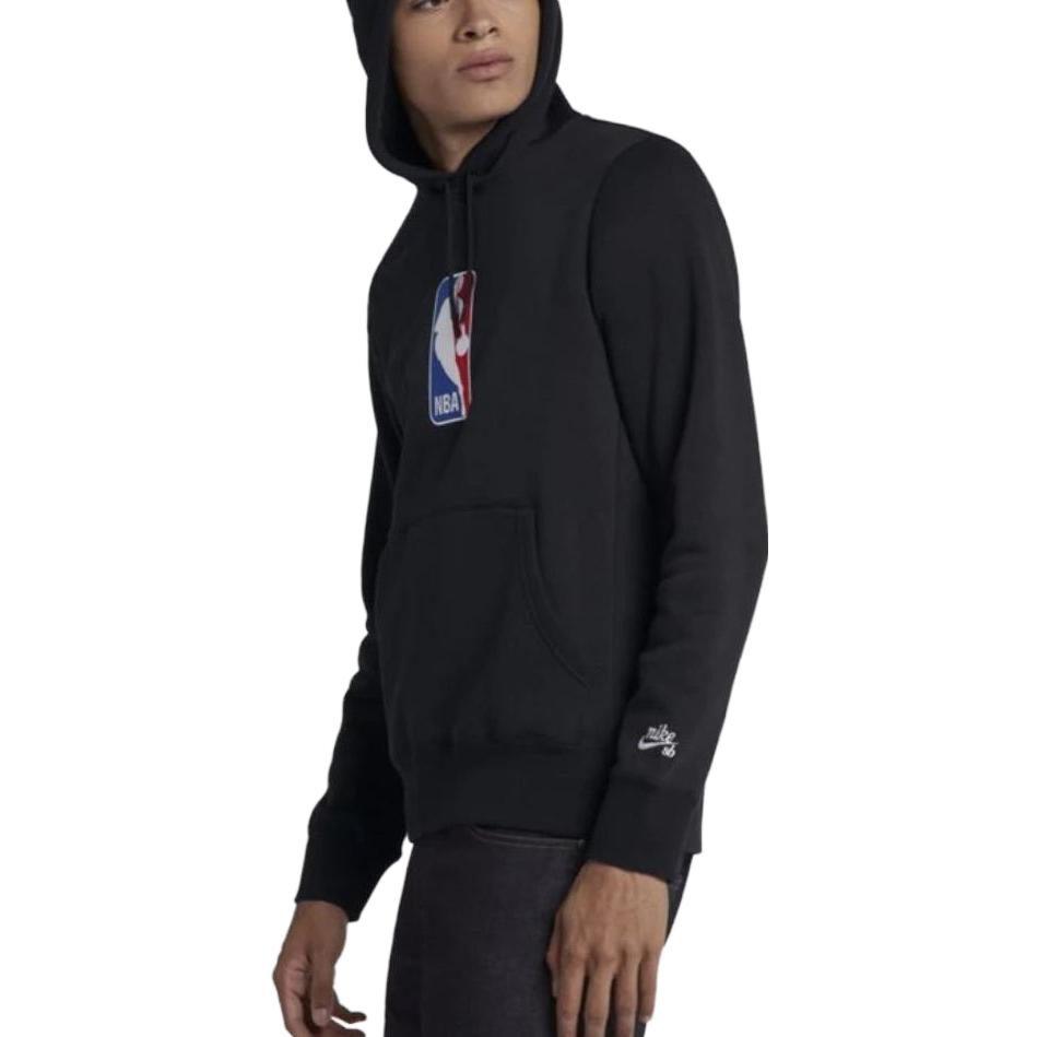 Nike Sweatshirts Men's Black Hooded Moderate Regular 938413-010