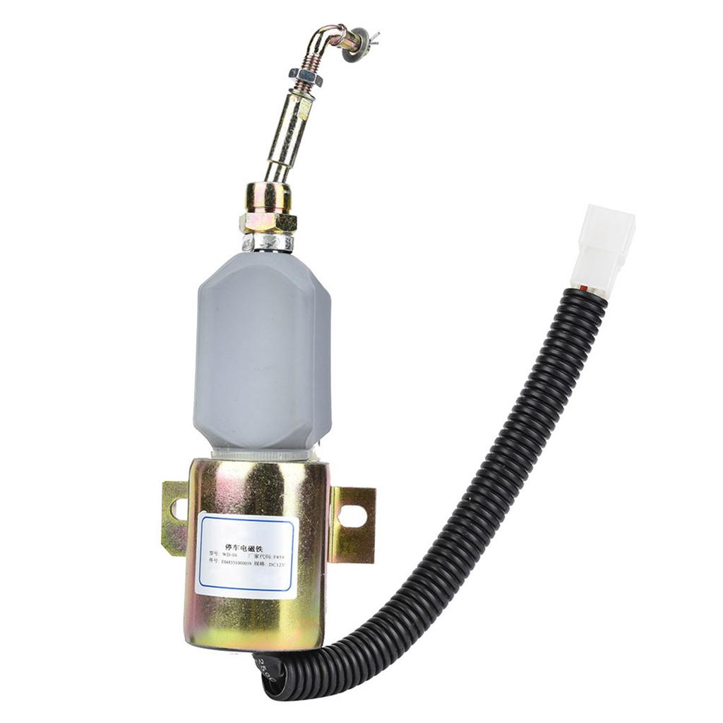12V Kraftstoffabsperr-Magnetventil Diesel-Abschalt-Stopp-Magnetventil E0483310000039