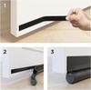 Adjustable Door Bottom Draft Stopper Weather Stripping Door Sweep Under Draft Blocker Insulator Weatherstrip House Acoustic Foam