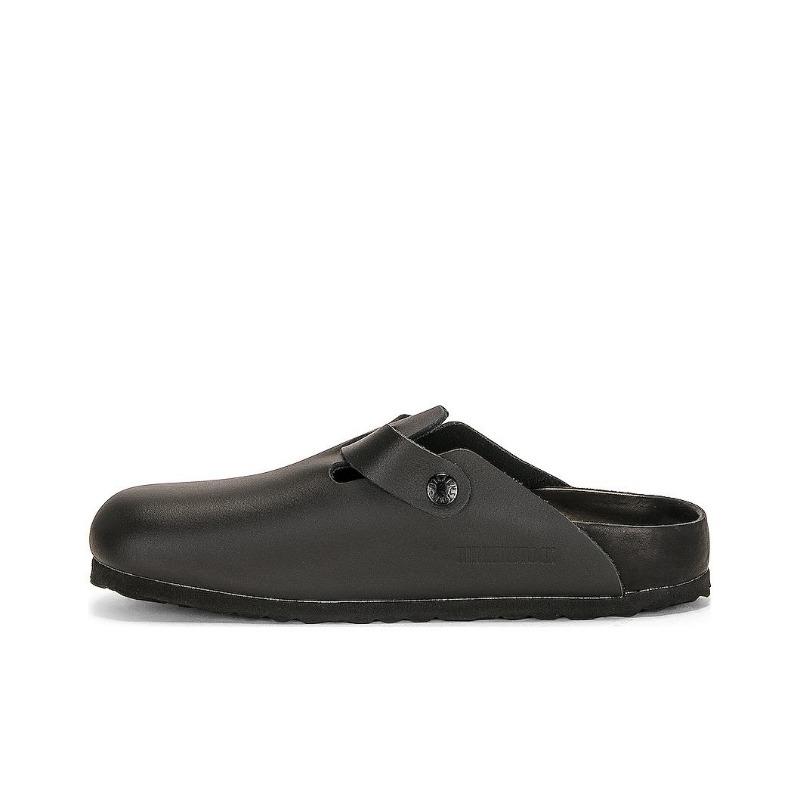 Birkenstock Trendy Versatile Anti-slip Closed Toe Slippers Black Unisex 1023744 38
