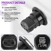 Car Push To Engine Start Stop Button Switch for Dodge Challenger Durango Grand Caravan Jeep Grand Cherokee 1FU931X9AC 33370101