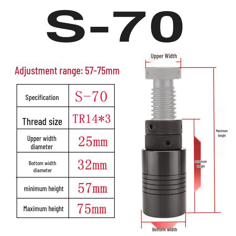 Zhi Ling Hardened Adjustable Screw Jack Support Block