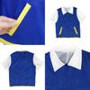 Pokemon Ash Ketchum Cosplay Costume Full Set Adults Jacket Gloves Hat Halloween High Quality Elastic Soft Polyester Material