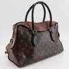 LOUIS VUITTON Tuileries Tote Handbag M41456 2WAYShoulder Brown Monogram canvas Women Used