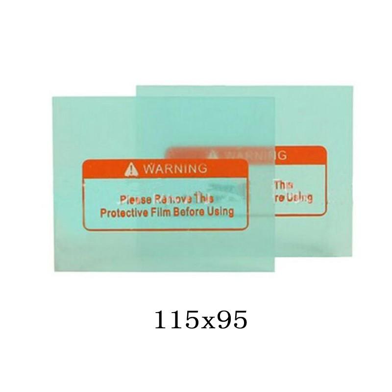 

Прозрачная защитная пластина для линзы сварочного шлема из ПК, упаковка из 10 шт., для оптимальной защиты 115*95mm