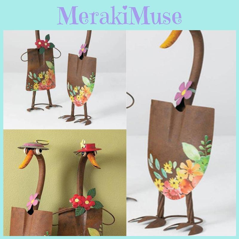 Duck Metal Decorative With Finely Polished Finish For Garden And Outdoor Use