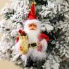 New Year Standing Hooded Santa Claus Creative Christmas Decorations New Christmas Gifts Pendant