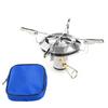 Portable Gas Stove Camping Gas Burners Outdoor Survival Furnaces Stove Folding Furnaces Stove for Outdoor Camping Hiking