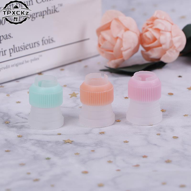 1pc/1set Pastry Nozzles For Cream Icing Piping Nozzles Cake Decoration Tips Eclairs Puff Rose Cake Nozzles Tips Confectionery
