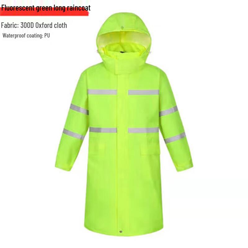 High-Visibility Outdoor Rain Jacket