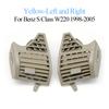 Car Front Dashboard Left Right Middle AC Vent Grille Outlet Panel Cover For Benz 1998-2005 S Class W220 2208300154 2208300254