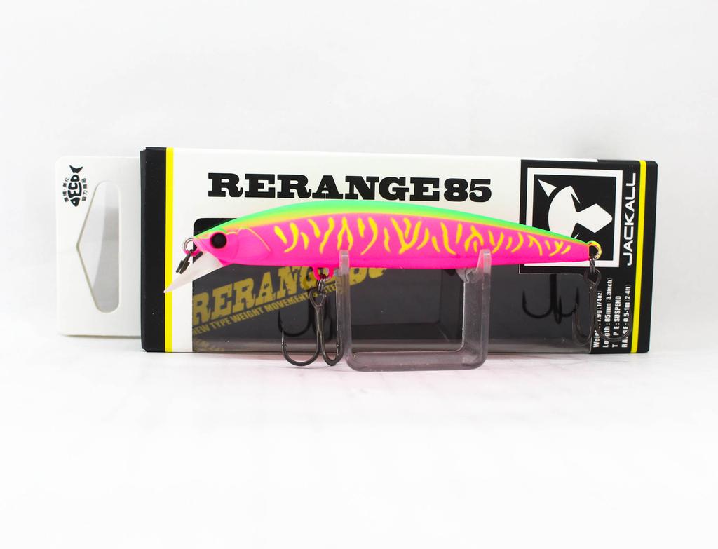 Jackall Rerange 85SP Suspend Lure Dragon Fruit Mat Tiger (8858)