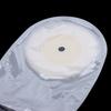 10 Pcs Drain Valve One-Piece System Colostomy Bags For Adults Disposable Colostomy Pouch Opening 20-65Mm With Clip Closure