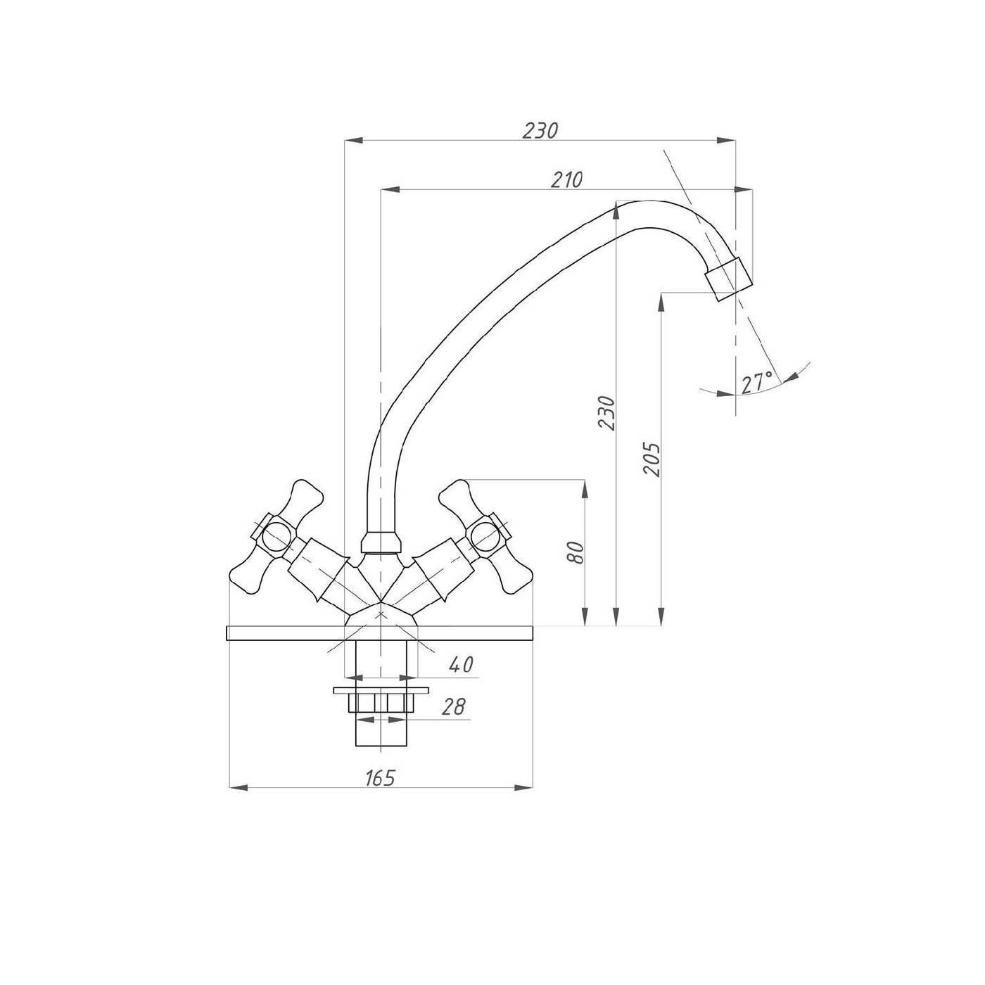 

Kitchen Faucet Fauzt Fzs-223-07