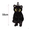 Cute Plush Animal Cat Backpack Bookbag Travel with Adjustable Straps Soft School Bag