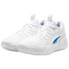 Puma Court Rider Fashion Versatile Non-Slip Durable Breathable Low-Top Basketball Shoes Men sneaker White Blue 378051-03