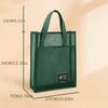 [Meshe Handbag School Shoulder Bag] Solid Color Mesh Handbags Casual Reusable Lightweight Student Book Shoulder Bag School Supplies Large Capacity
