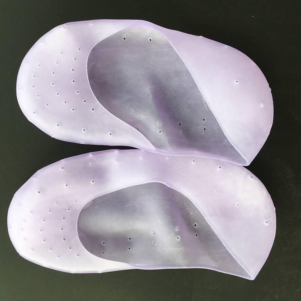 Silicone Gel Anti-Slip Socks Sole Cover Heel Dry Fissure Foot Care Protector