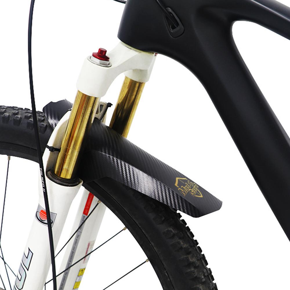 2pcs Biking Accessories Road Bike Carbon Fiber Mountain Bike MTB Bike Fender Mud Guards Mudguard Fenders