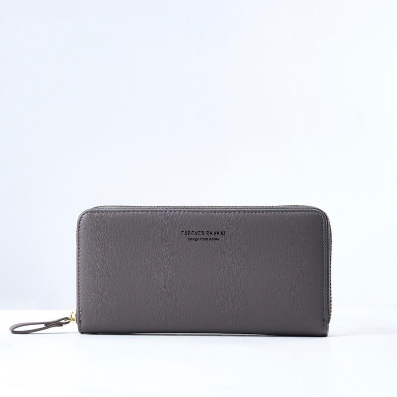 Ladies' Long Solid Color Wallet & Coin Purse - Summer 2023 Edition