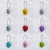 Romance Heart Shaped Music Box Bag Decoration Compact and Portable Pendant with Clear Sound Quality for Loved Ones