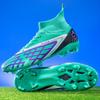 Football Shoes Men's High Top Spikes Shredded Spikes Student Children Boys Lawn Training Shoes Amazon 2025