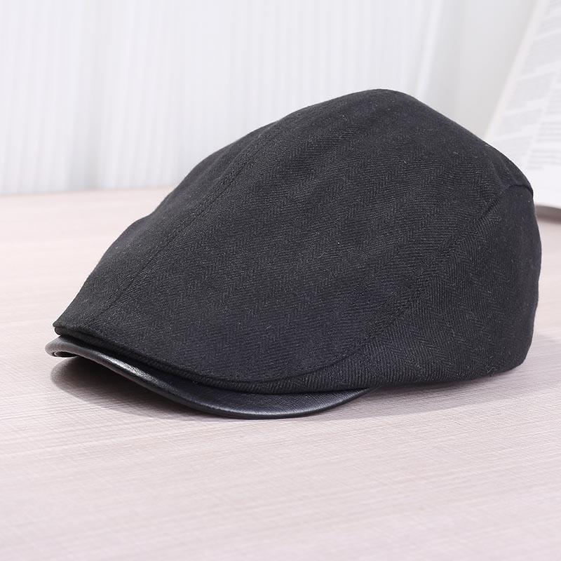 Anti-beret children autumn and winter new cap retro forward hat men's British style newsboy hat hipster