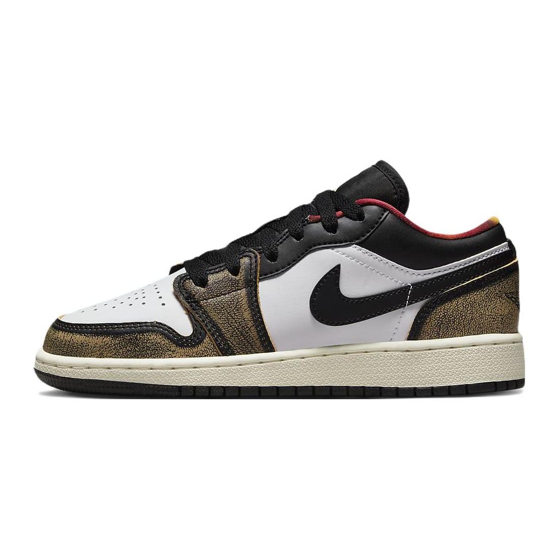 Jordan 1 Low SE Wear Away Yellow GS DQ8421-001 35.5