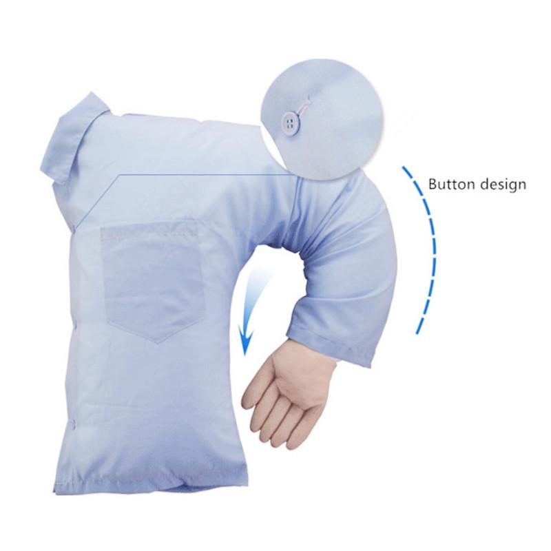 Buy Bed Cushion Arm Pillows Washable Body Boyfriend Hug Blue Cushion