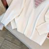 Plus Size Women's Round Neck Sweater - Bust 150/160, Hot Drill, Loose Fit Knitwear