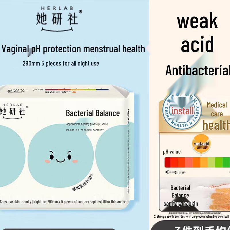 Гигиенические прокладки She Research Society Антибактериальные Дневные и Ночные