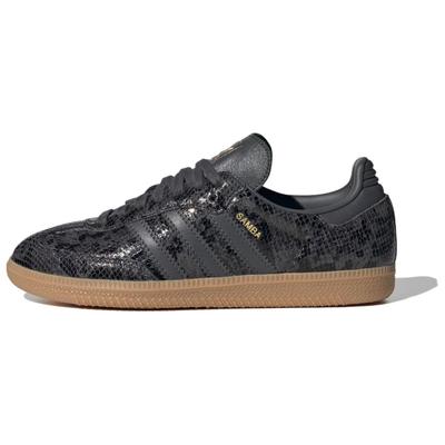 Damen Samba OG 'Schlangenhaut-Pack - Schwarz' (Damengrößen) Core Black / Grey Six / Gum 3 Bundeswehr Sneaker JQ3532