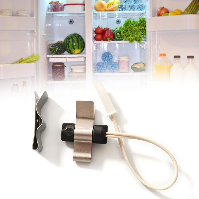 Wohnmobil Kühlschrank Sensorbaugruppe 629409 mit Clip-Kit und Steckverbindungsgeschirr, Thermistor-Ersatz für die Lebensmittelraumüberwachung